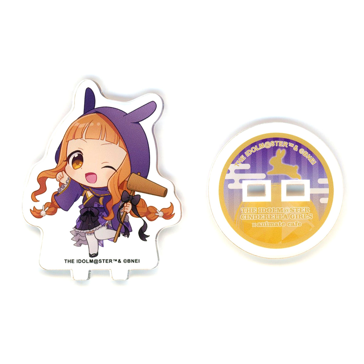 Nina Ichihara Mini Character THE IDOLM@STER Cinderella Girls x animate cafe Trading Acrylic Stand [USED]
