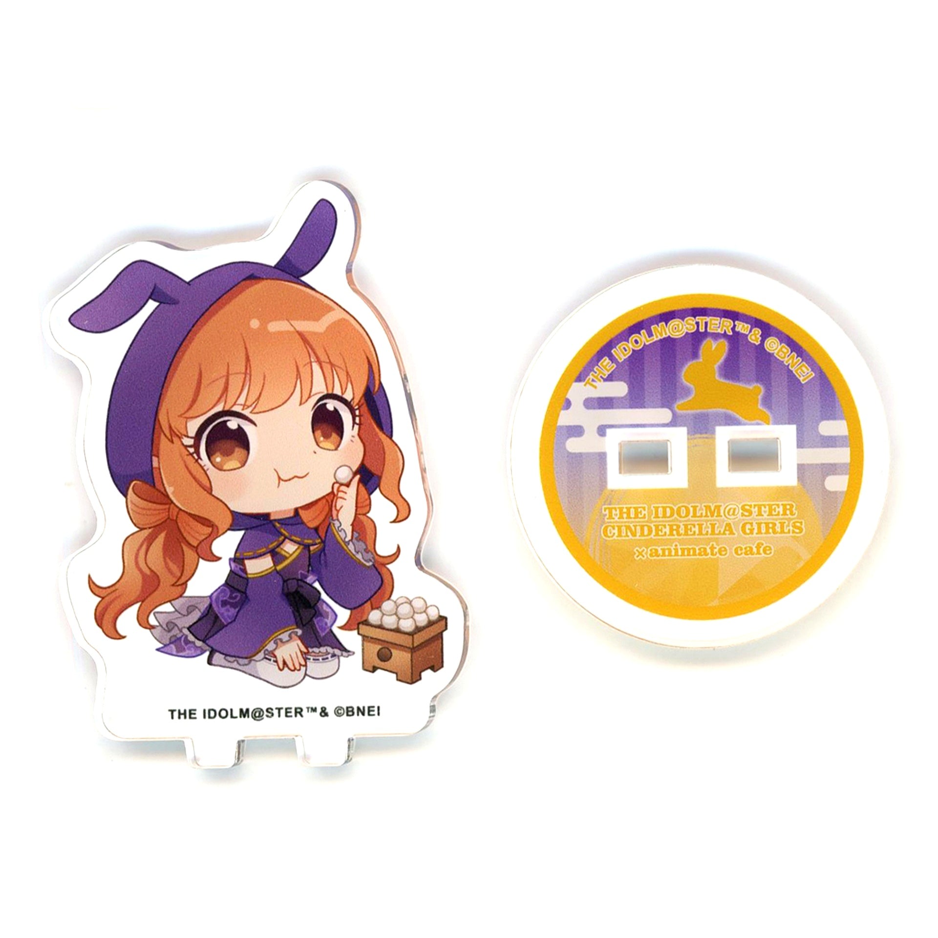 Kirari Moroboshi Mini Character Trading Acrylic Stand The Idolmaster Cinderella Girls x animatecafe [USED]