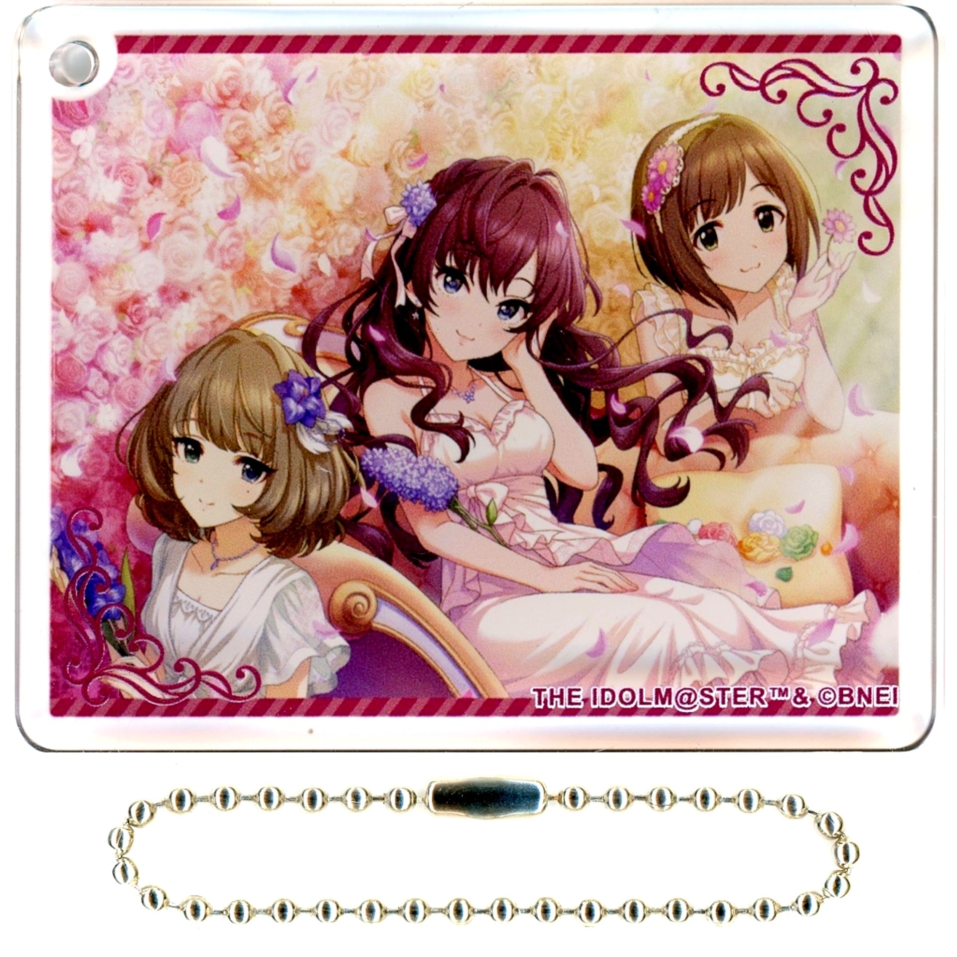 Shiki Ichinose The Idolm@ster Cinderella Girls CoLotta Trading Acrylic Plate Keychain Tsubomi After Training animatecafe [USED]