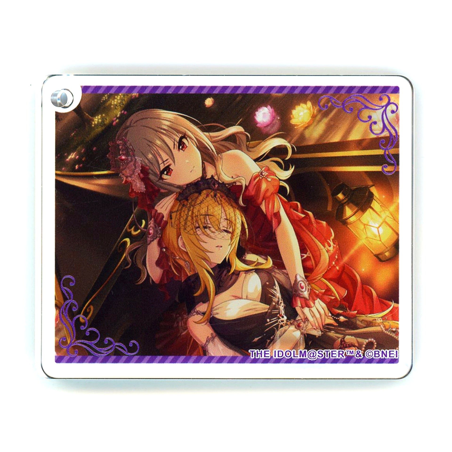 Ranko Kanzaki The Idolm@ster Cinderella Girls CoLotta Trading Acrylic Plate Keychain Ochiru Kajitsu After Training animatecafe [USED]