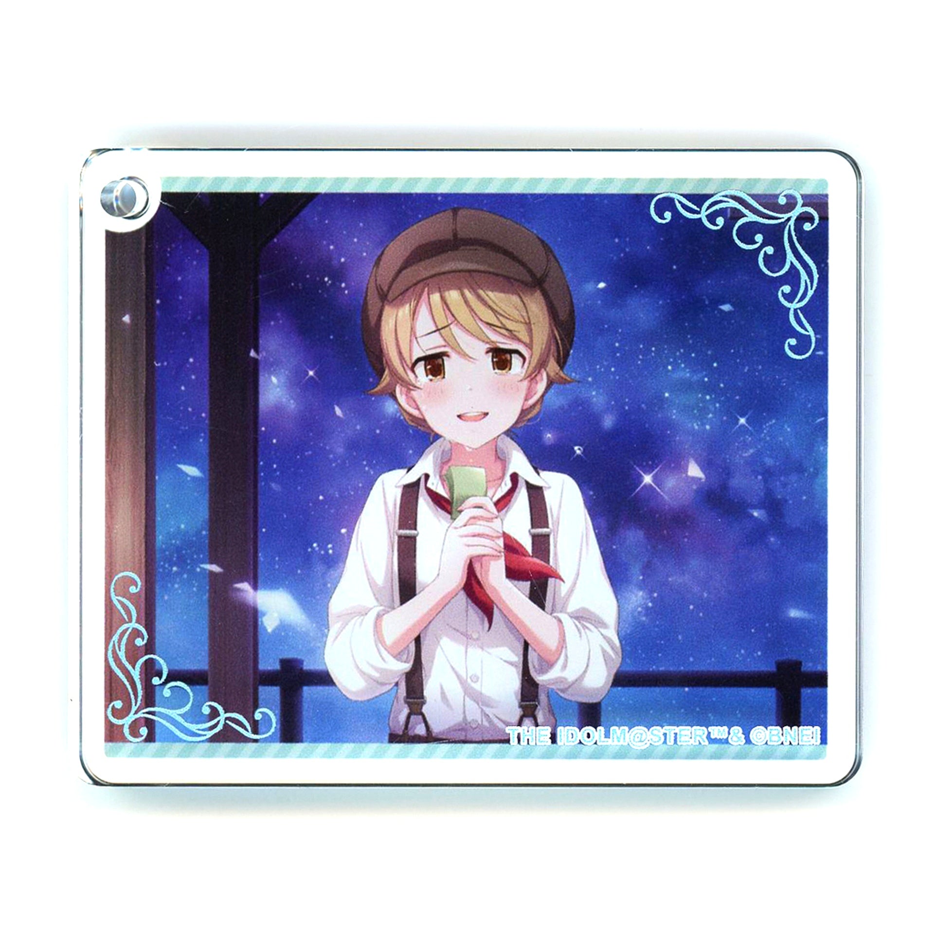 Nono Morikubo The Idolm@ster Cinderella Girls CoLotta Trading Acrylic Plate Keychain Sayonara Andromeda After Training animatecafe [USED]