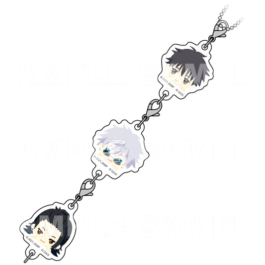 Yuta Okkotsu & Satoru Gojo & Suguru Geto Jujutsu Kaisen 0 Chocotte! 3-Ren Acrylic Keychain [USED]