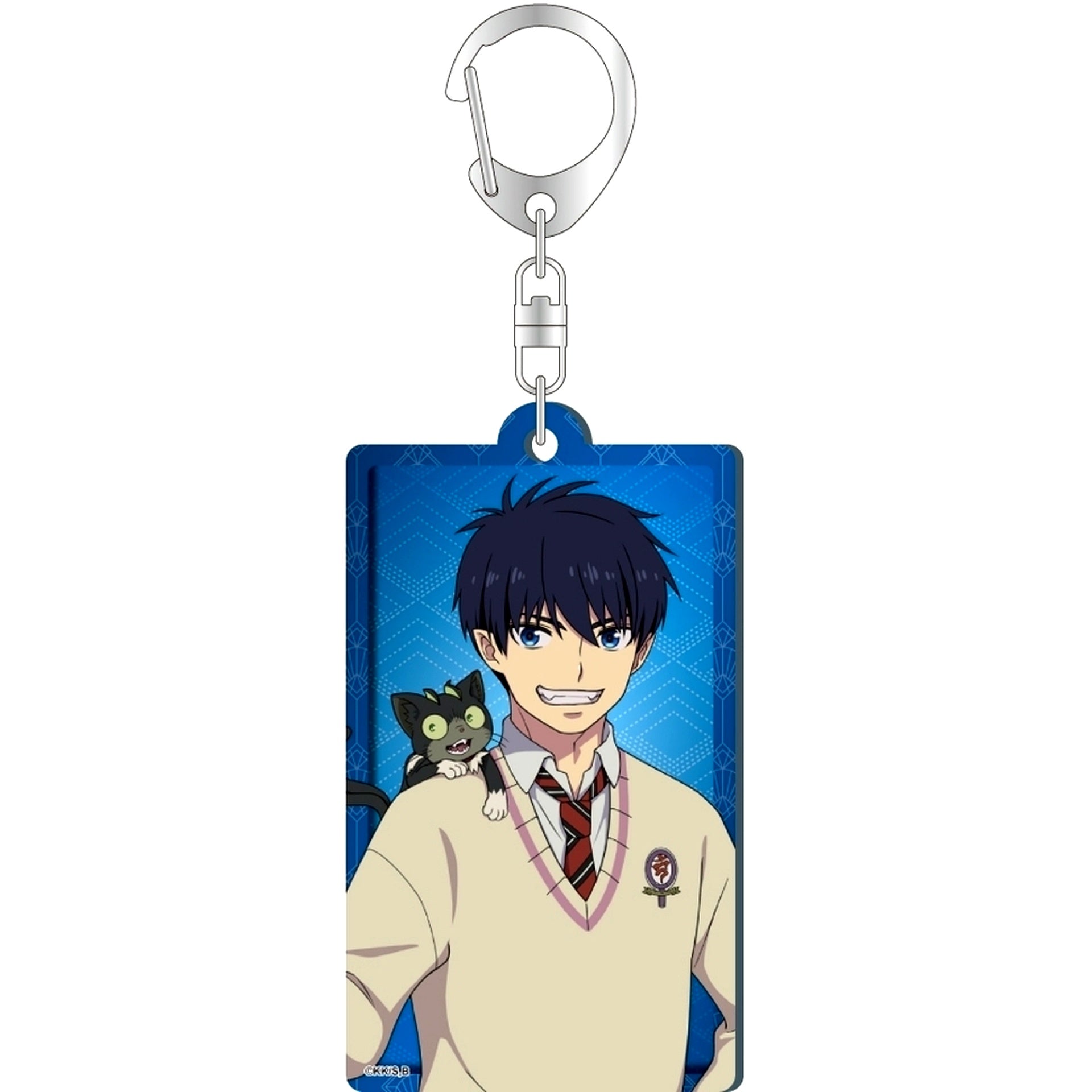 Rin Okumura Blue Exorcist Shimane Illuminati Saga Metal Acrylic Keychain [USED]
