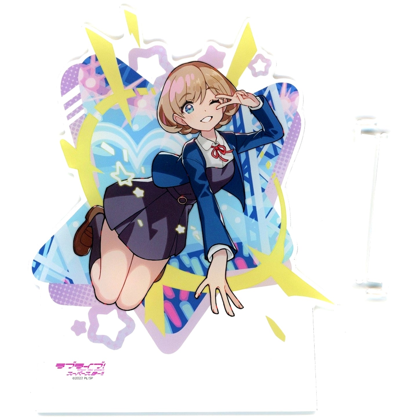 Keke Tang Liella! Big Acrylic Stand Love Live! Superstar!! x HARAJUKU Harajuku Stamp 23/24 [USED]