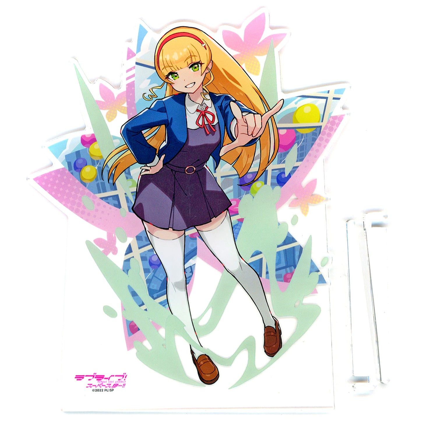 Sumire Heanna Liella! Love Live! Superstar!! x HARAJUKU Harajuku Stamp 23/24 Big Acrylic Stand [USED]