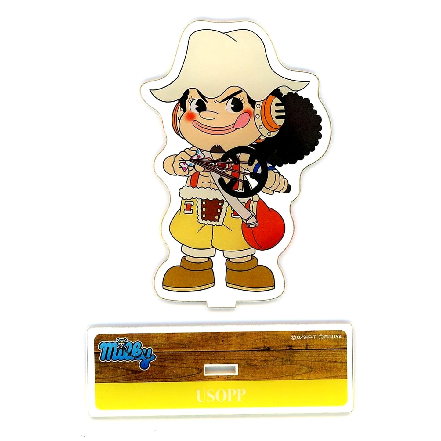 Usopp Acrylic Stand Fujiya x One Piece milky x One Piece [USED]