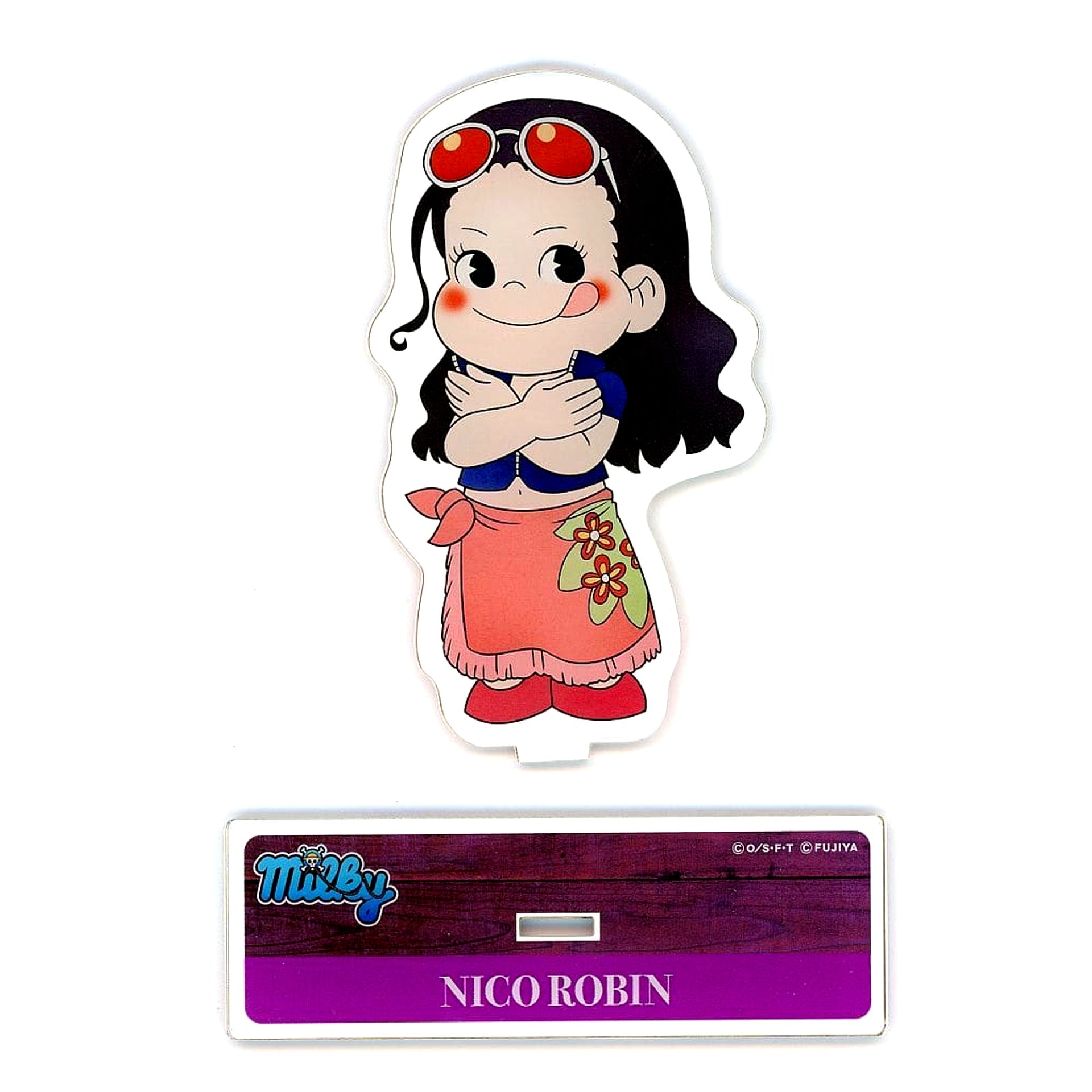 Nico Robin One Piece Fujiya milky x One Piece Acrylic Stand [USED]