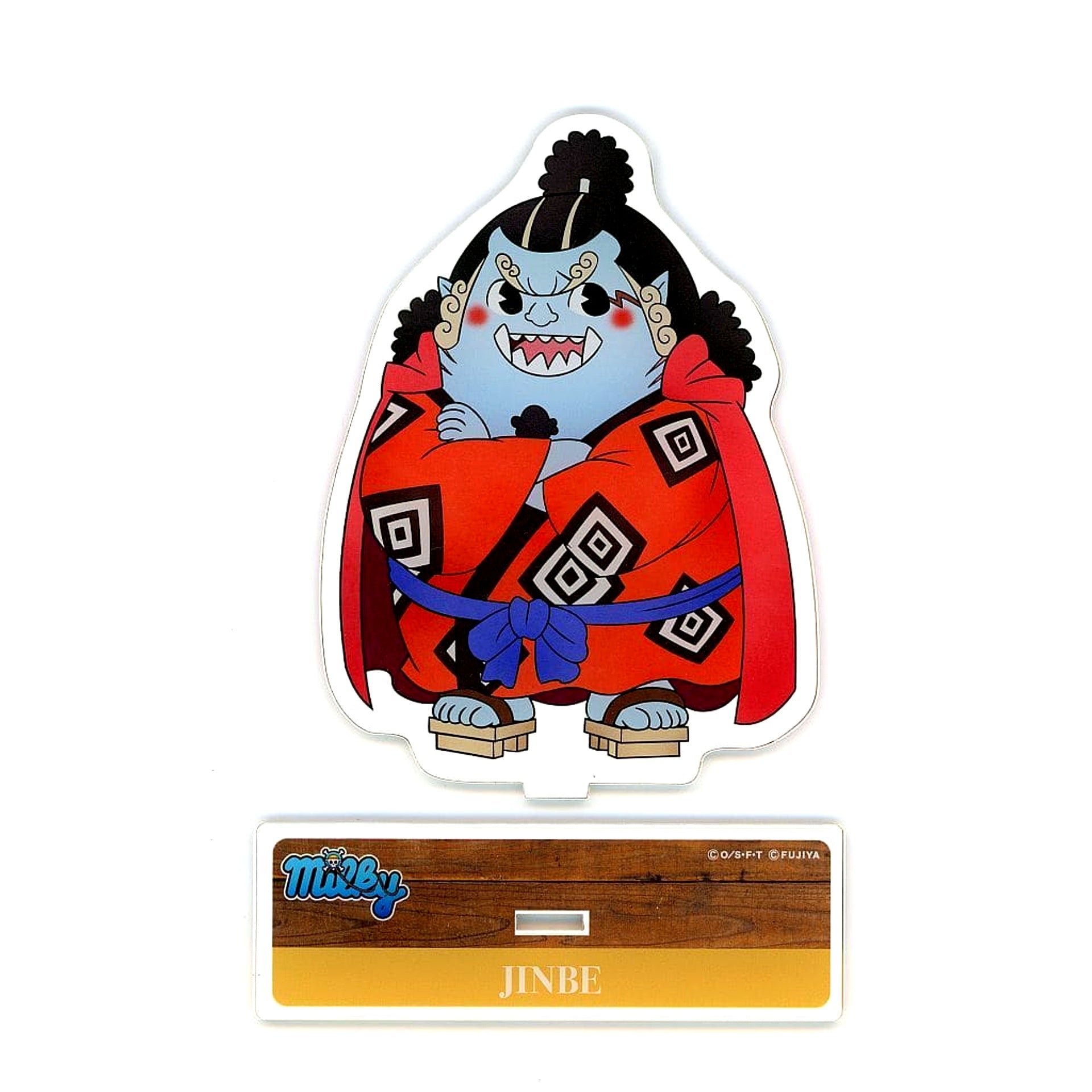 Jinbe One Piece Fujiya x One Piece Milky x One Piece Acrylic Stand [USED]
