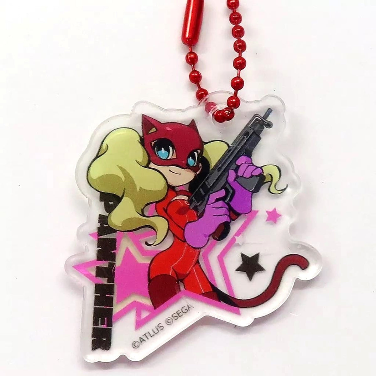 Persona 5 Tactica Panther Acrylic Keychain Keychains [USED]