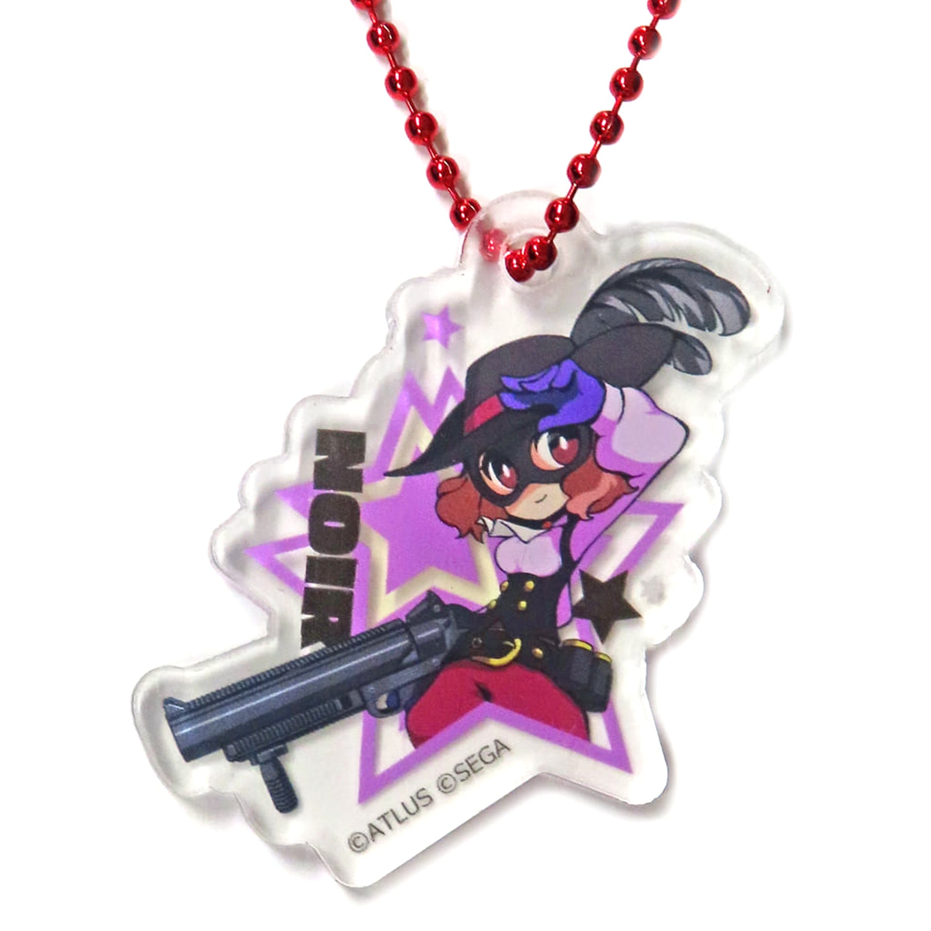 Persona 5 Tactica Noir Acrylic Keychain Keychains [USED]
