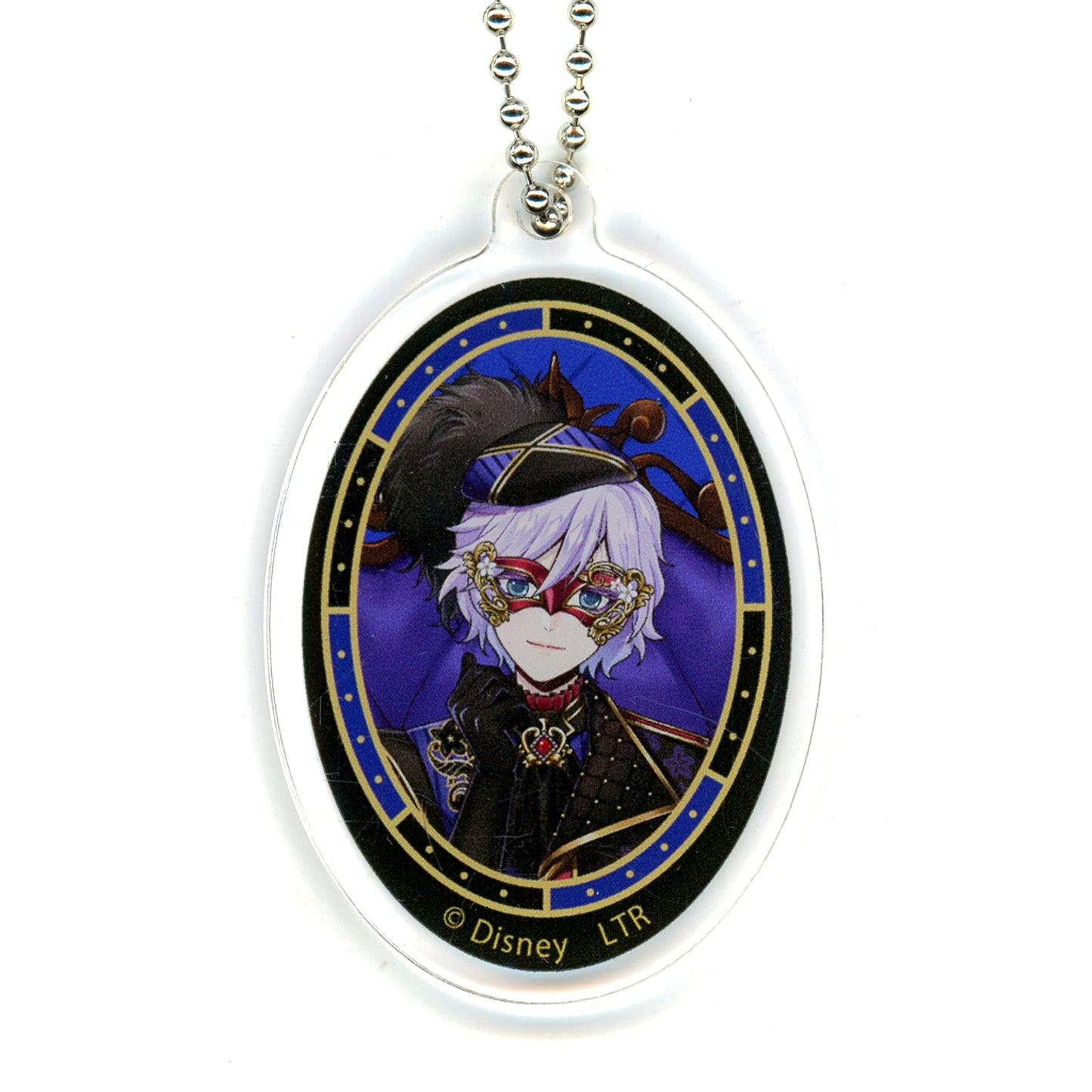 Epel Felmier Disney Twisted Wonderland x OH MY CAFE 2024 Acrylic Keychain Glorious Masquerade [USED]