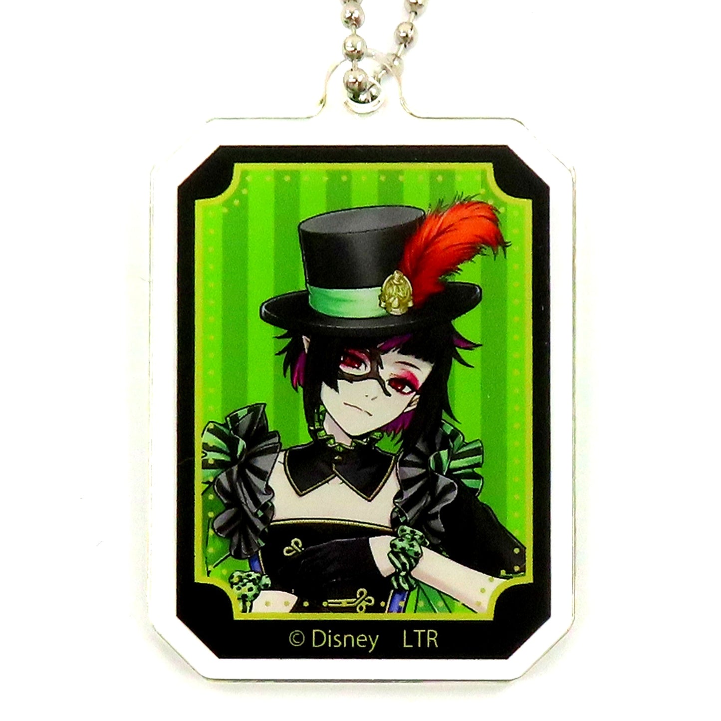 Lilia Vanrouge Disney Twisted Wonderland x OH MY CAFE 2024 Acrylic Keychain Playful Land [USED]