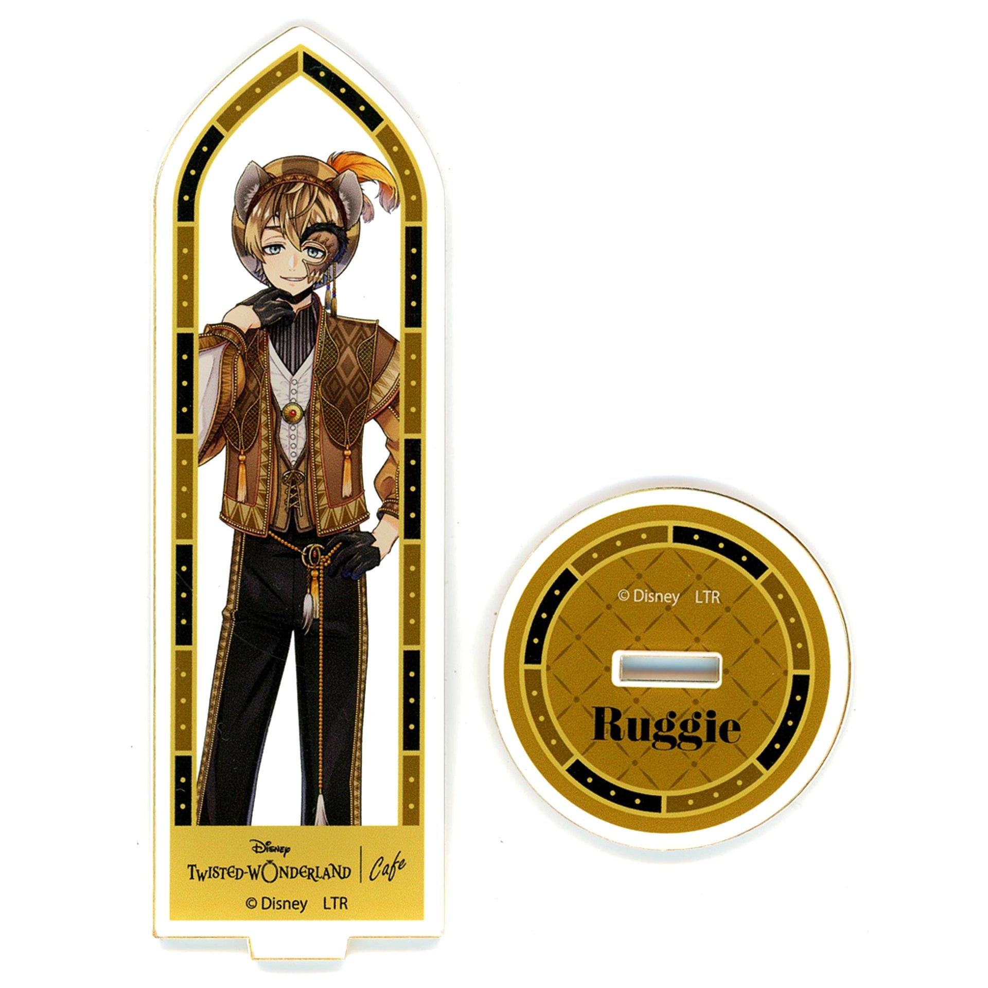 Ruggie Bucchi Glorious Masquerade Acrylic Stand Disney Twisted-Wonderland x OH MY CAFE 2024 [USED]