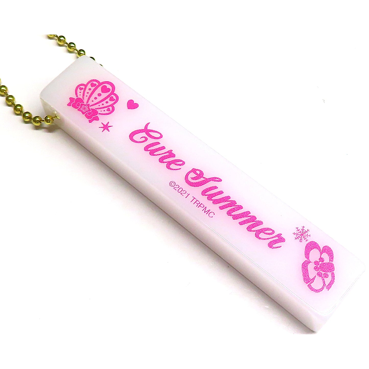 Cure Summer Tropical-Rouge! Precure The Movie The Snow Princess and the Miraculous Ring! Acrylic Stick Keychain Theater Goods [USED]
