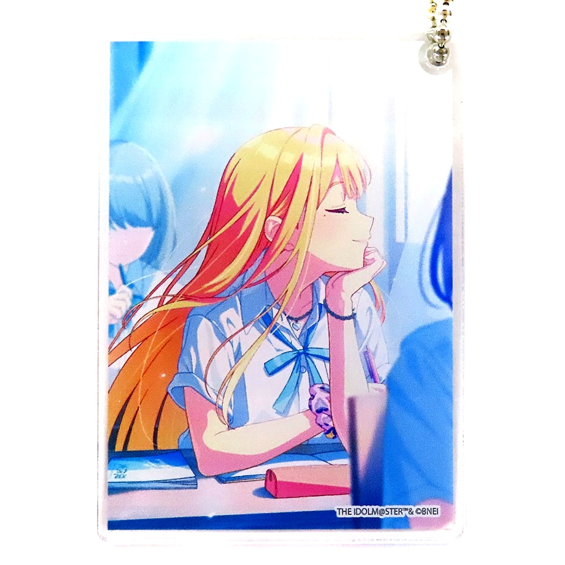 Sumika Shiun Gakuen Idolmaster Acrylic Keychain Season Solo Collection Vol.1 Kimi to Semi Blue C104 Set [USED]