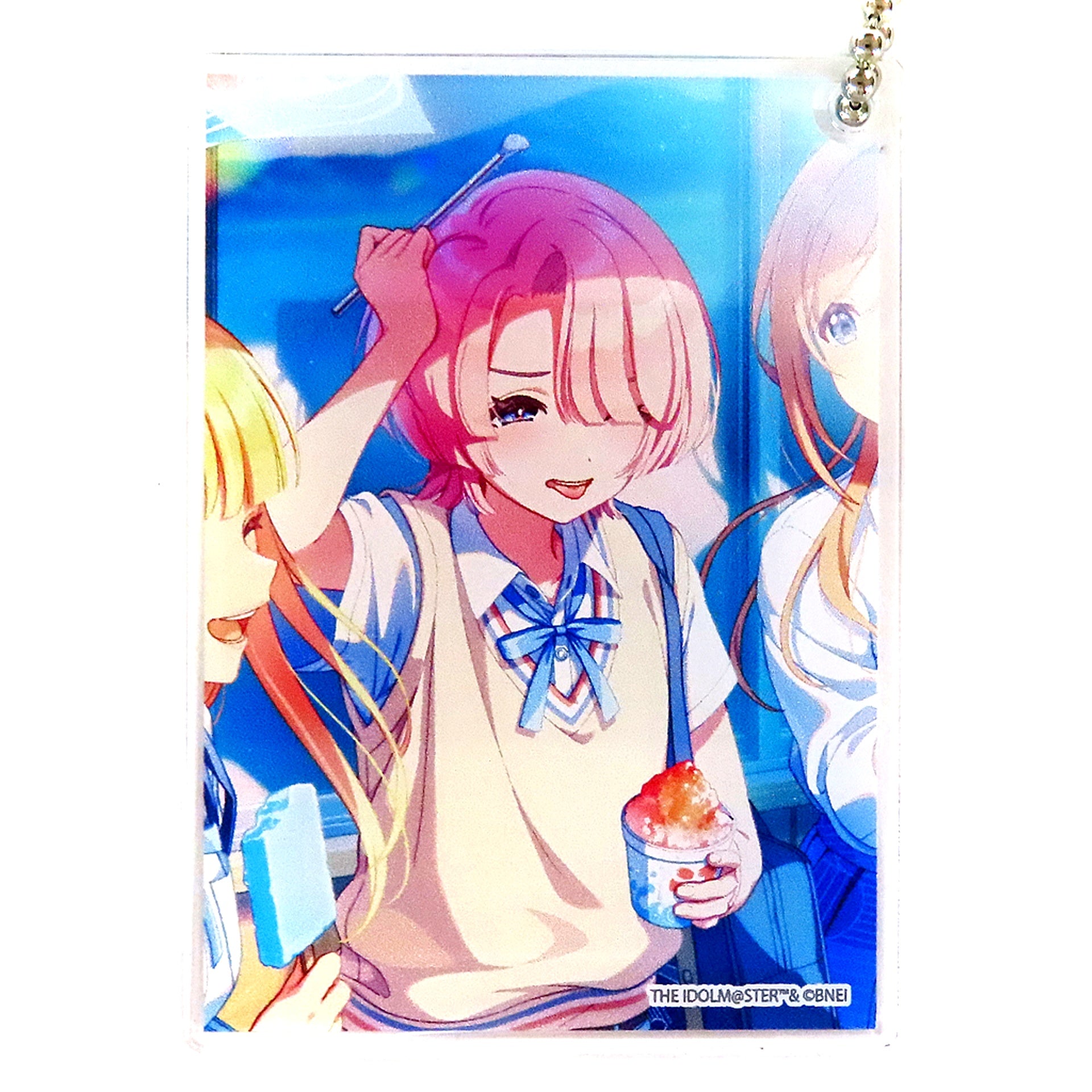 Mao Arimura Single Item Gakuen Idolmaster C104 Set CD Hatsuboshi Gakuen Season Solo Collection Vol.1 Kimi to Semiblue Acrylic Keychain [USED]