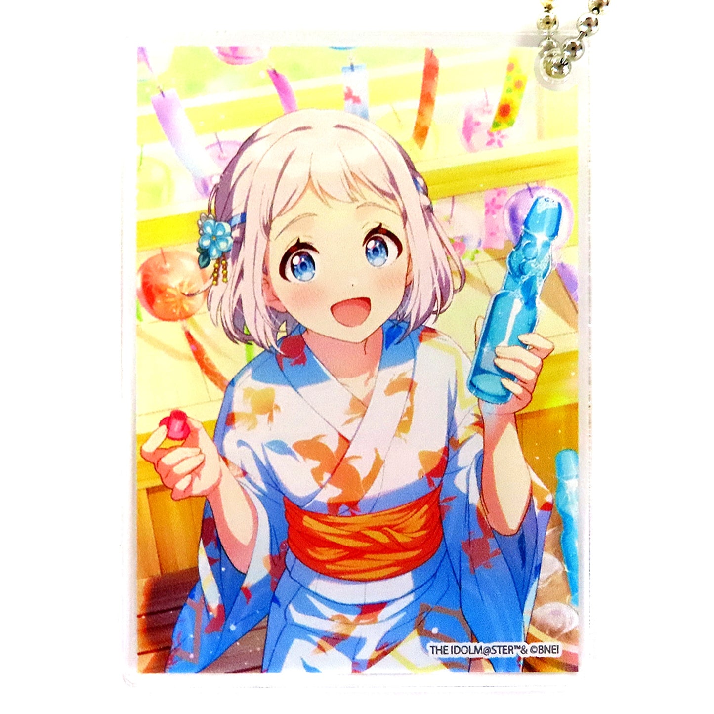 Lilja Katsuragi Gakuen Idolmaster Acrylic Keychain Season Solo Collection Vol.2 Kangiku C104 Set [USED]