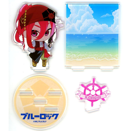 Hyoma Chigiri Blue Lock Navy & Pirate Marine Ver. Diorama Acrylic Stand [USED]