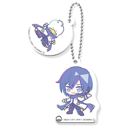 Hatsune Miku: Colorful Stage! X Sanrio Characters KAITO Ahiru no Pekkle Capsule Mini Character Double Acrylic Keychain Collection Vol.3 Acrylic Item [USED]