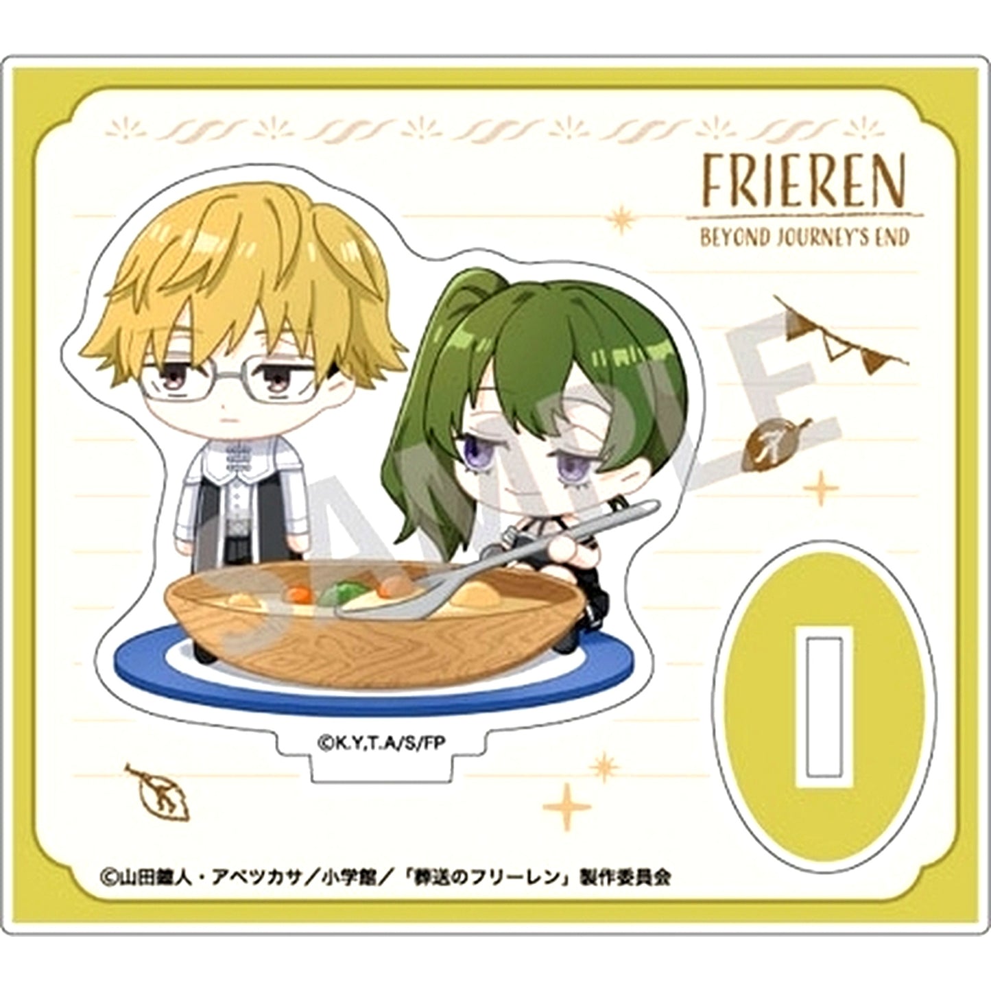 Land & Ubel Frieren: Beyond Journey's End Narabete Party Mini Acrylic Stand [USED]