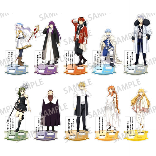 Set of 10 Frieren Beyond Journey's End Trading Famous Quotes Acrylic Stand Vol.2 [USED]