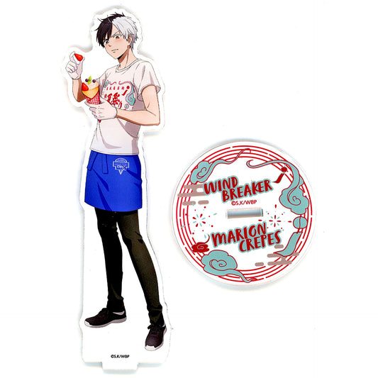 Haruka Sakura Wind Breaker x Marion Crepes Illustration Acrylic Stand [USED]