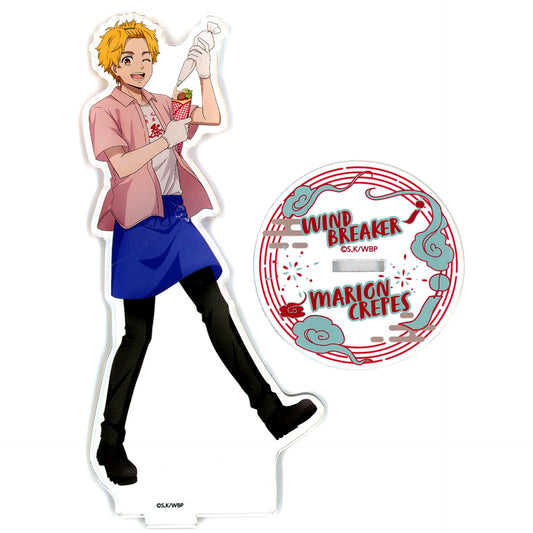 Akihiko Nirei Wind Breaker x Marion Crepes Illustration Acrylic Stand [USED]