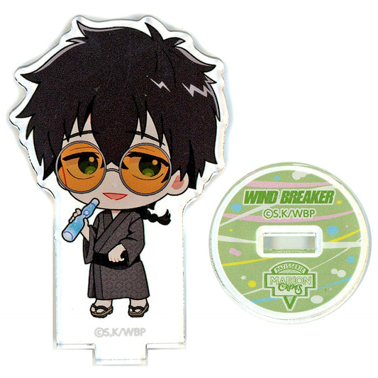 Jo Togame Wind Breaker x Marion Crepes Mini Character Trading Acrylic Stand B [USED]