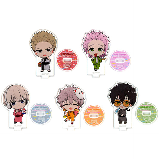 Set of 5 Wind Breaker x Marion Crepes Mini Character Trading Acrylic Stand B [USED]