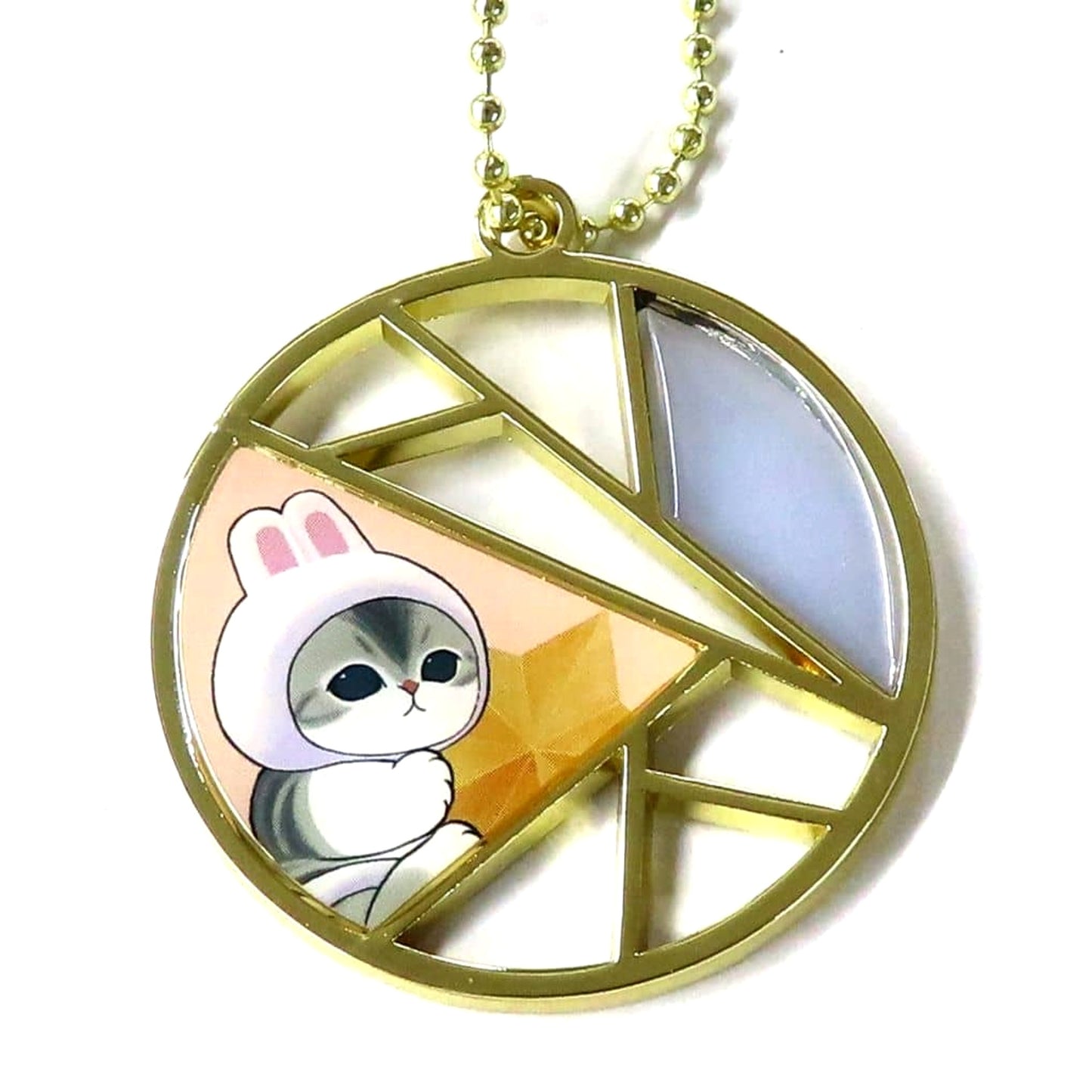 Usa-nyan Circle Mofusand Ichiban Kuji Accessories Charms Moon Usa-nyan no Hoshi Atsume Prize E [USED]