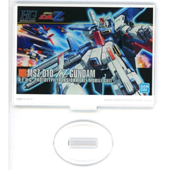 Mobile Suit Gundam ZZ Gundam HG Ichiban Kuji Gunpla 2024 Acrylic Stand Prize I Acrylic Stands [USED]