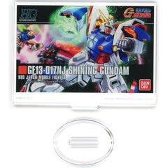 Mobile Suit Gundam Shining Gundam HG Ichiban Kuji Gunpla 2024 Acrylic Stand Prize I Acrylic Stands [USED]