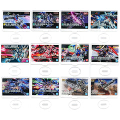 Mobile Suit Gundam Wing Gundam & Others All 12 Types Set Ichiban Kuji Gunpla 2024 Acrylic Stand Prize I Acrylic Stands [USED]