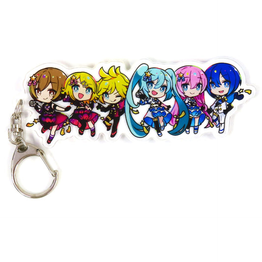 Hatsune Miku: Colorful Stage! KAITO & Others Acrylic Keychain Store Limited Bonus for Purchasing the First Press Limited Edition of COLORFUL LIVE 3rd-Evolve- Blu-ray Keychains [USED]