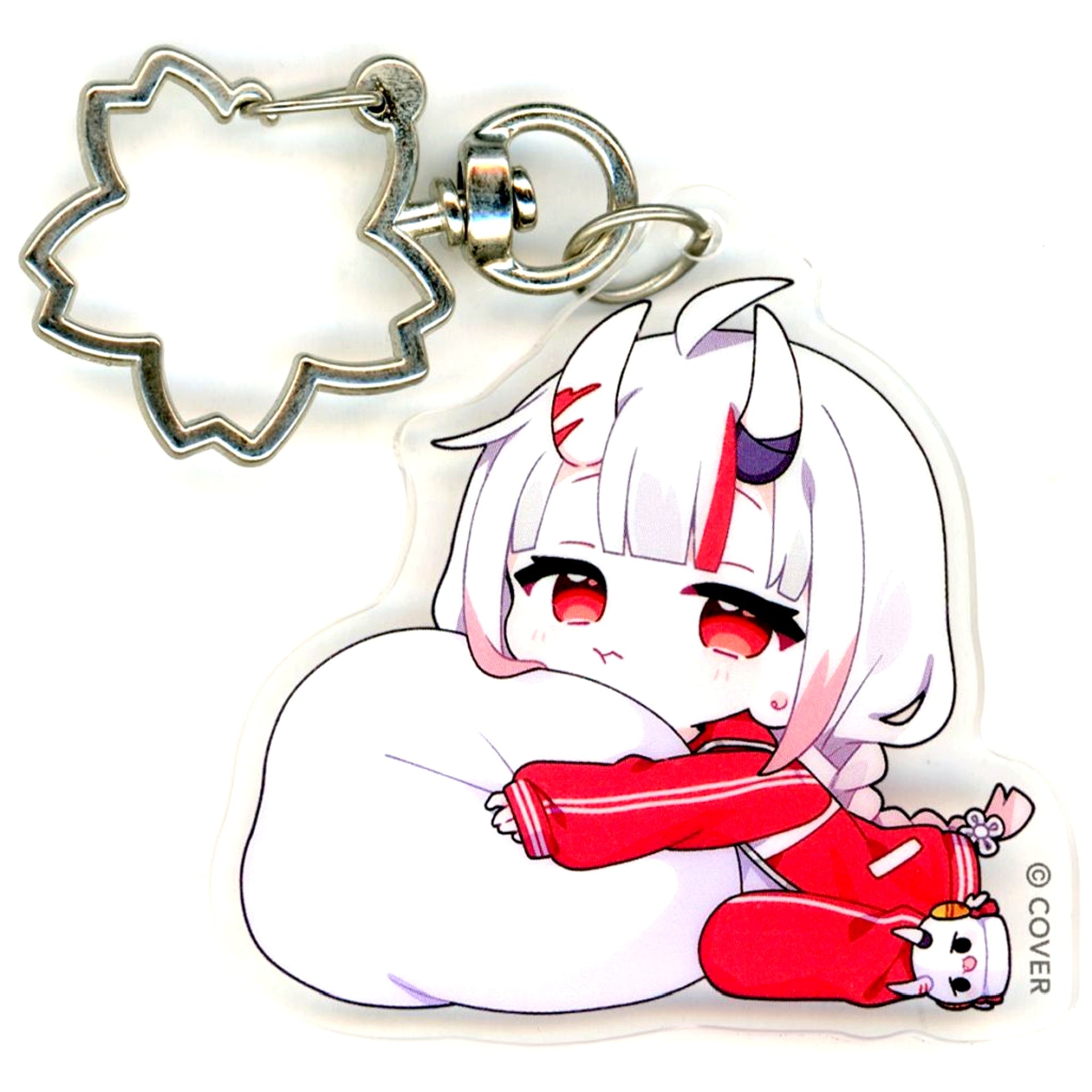 Nakiri Ayame Cushion Hololive Nakiri Ayame New Outfit Celebration 2024 Random Acrylic Keychain [USED]