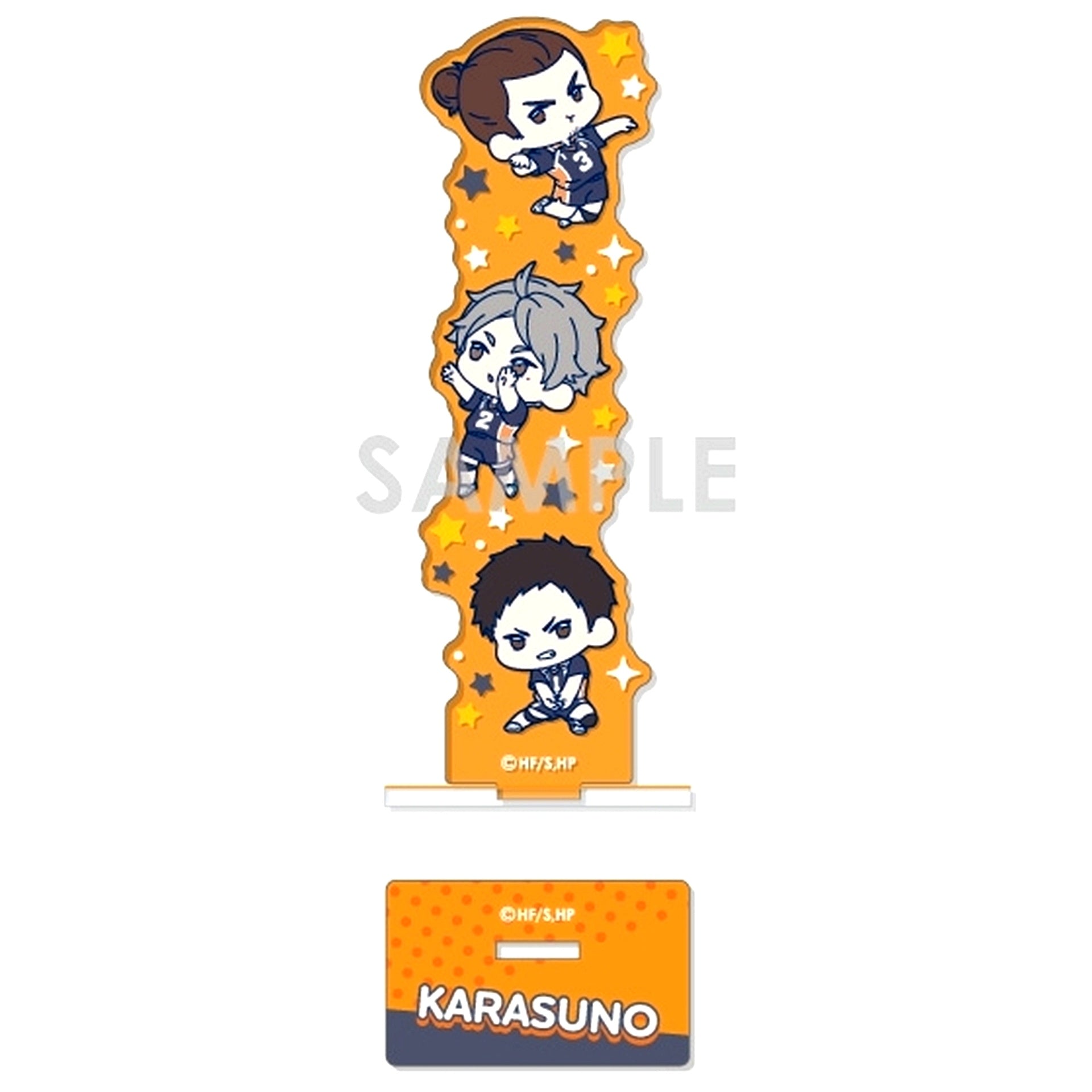 3. Karasuno C Wachatto! Acrylic Stand Vol.1 Haikyu!! [USED]