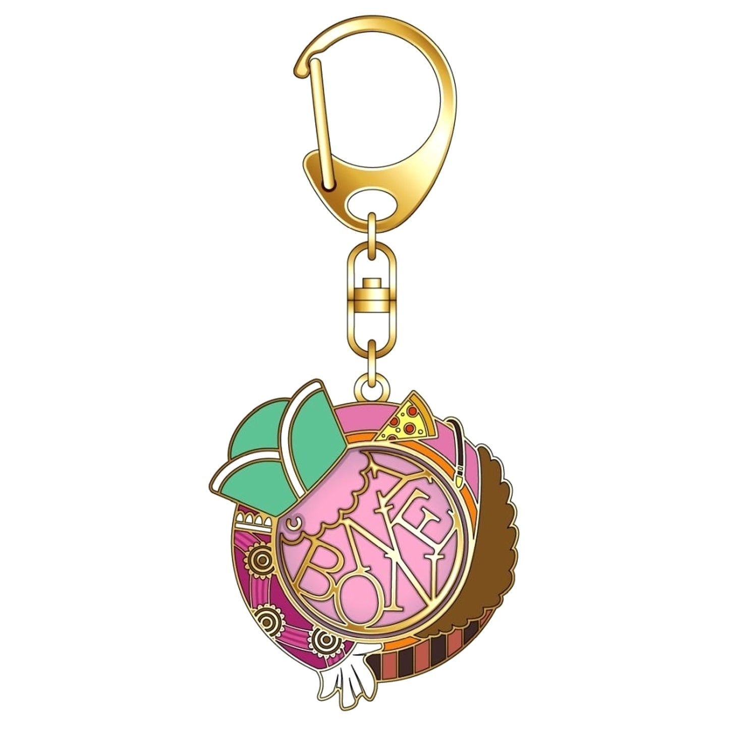 One Piece Jewelry Bonney Symbol Motif Keychain Keychains [USED]
