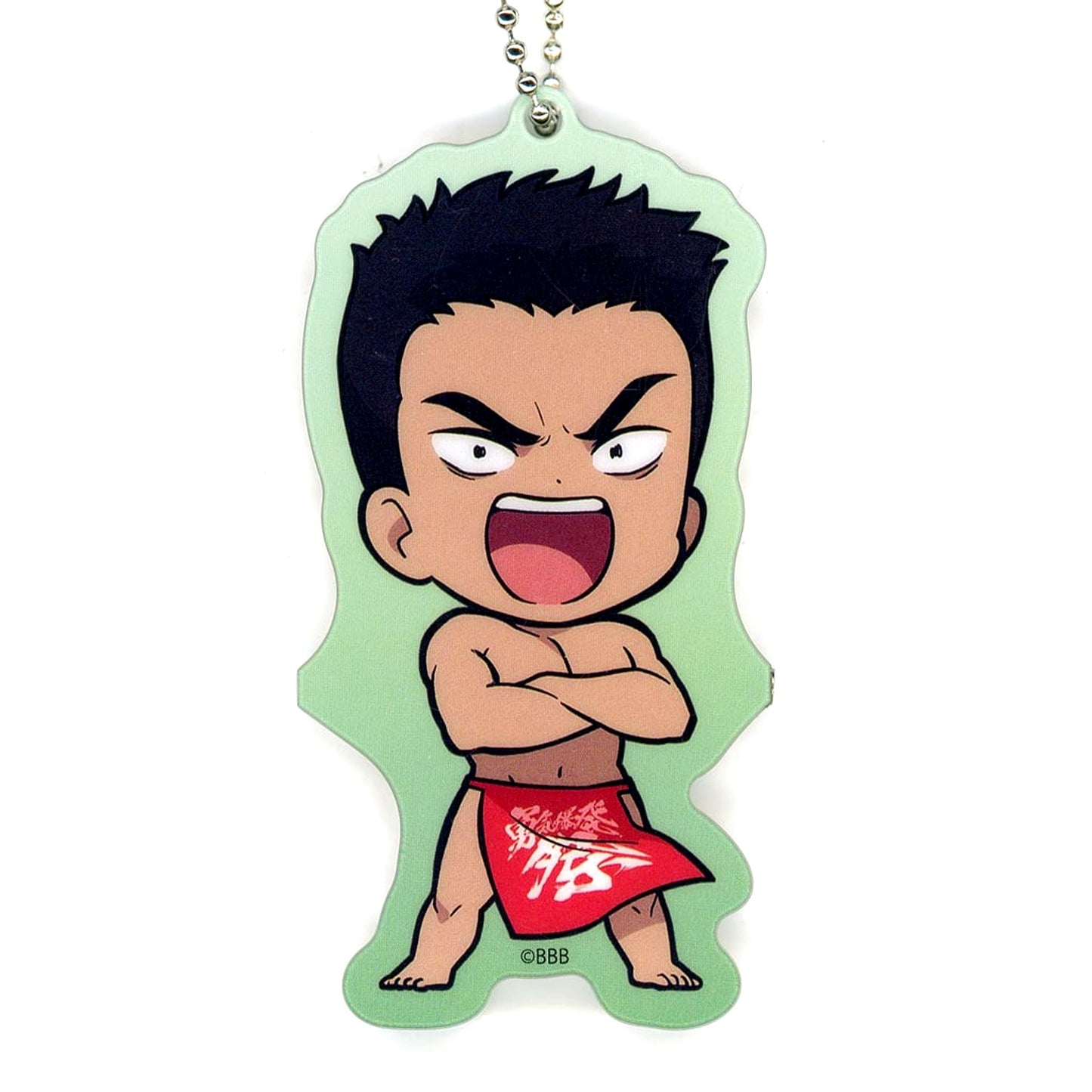 Isami Ao Fundoshi Brave Bang Bravern! Kuttsuku Acrylic Keychain Yuki Bakuhatsu Fes [USED]
