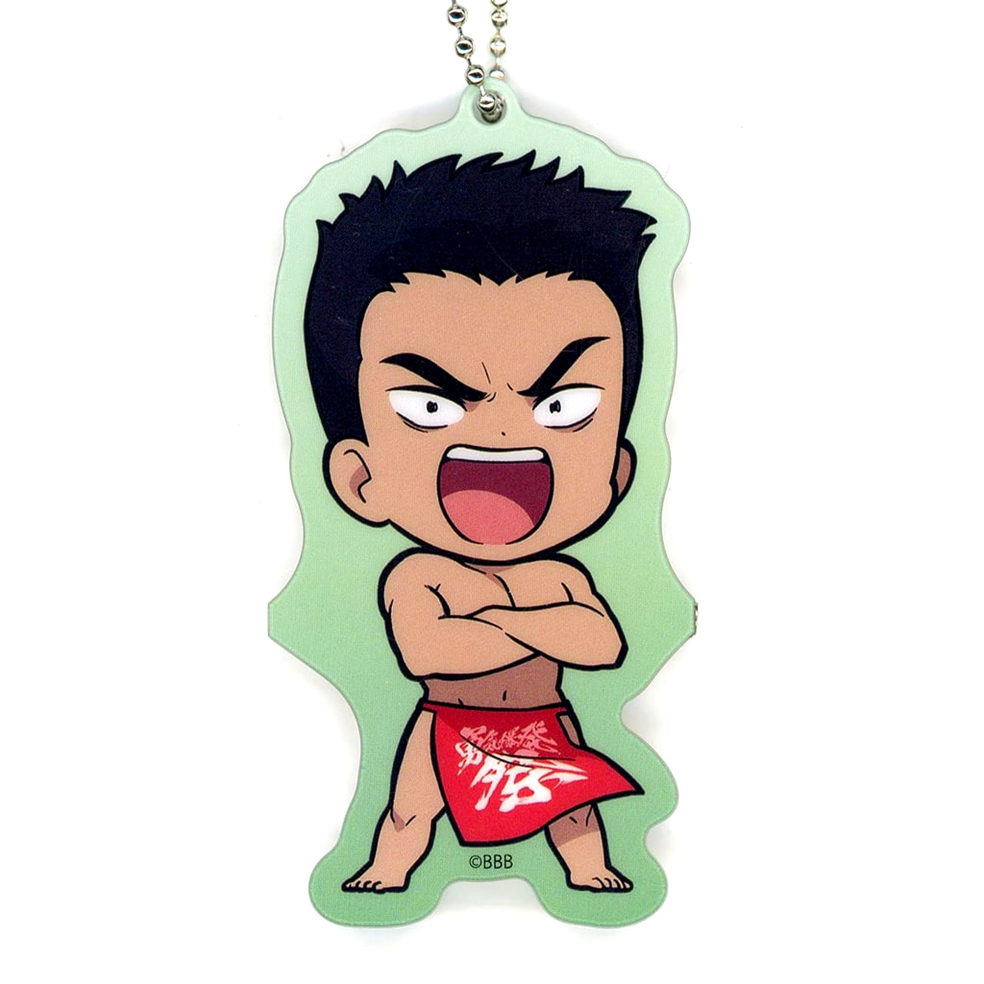 Isami Ao Fundoshi Brave Bang Bravern! Kuttsuku Acrylic Keychain Yuki Bakuhatsu Fes [USED]