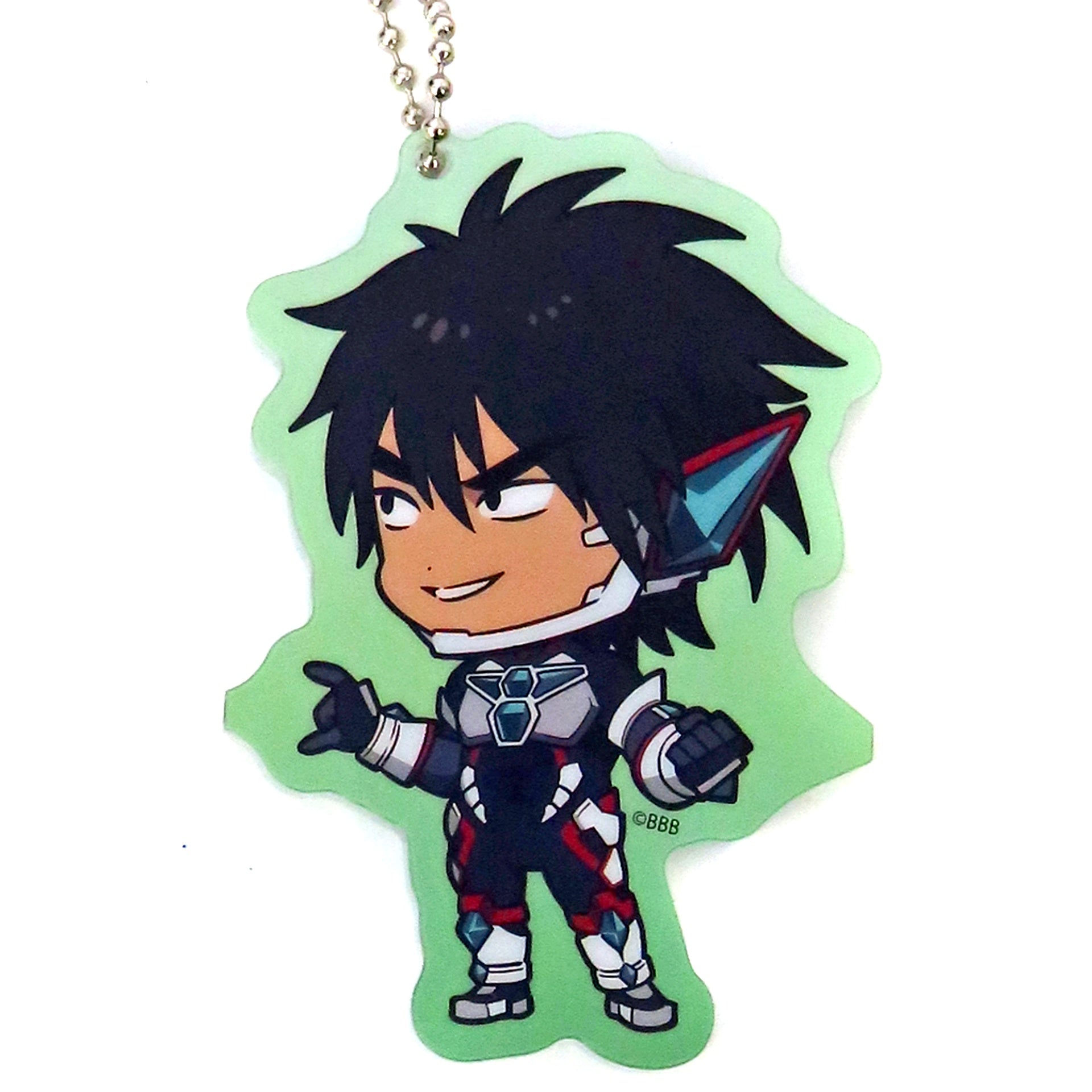 Secret Isami Ao Pilot Suit Brave Bang Bravern! Kuttsuku Acrylic Keychain Yuki Bakuhatsu Fes [USED]