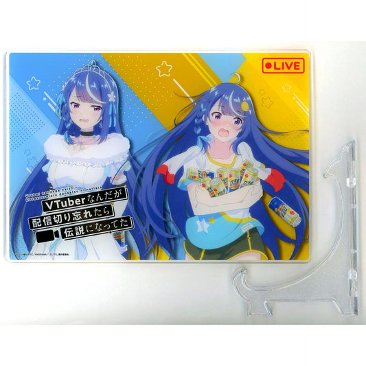 Awayuki Kokorone Acrylic Art Board VTuber I Forgot to Turn Off My Stream TSUTAYA POP UP SHOP [USED]