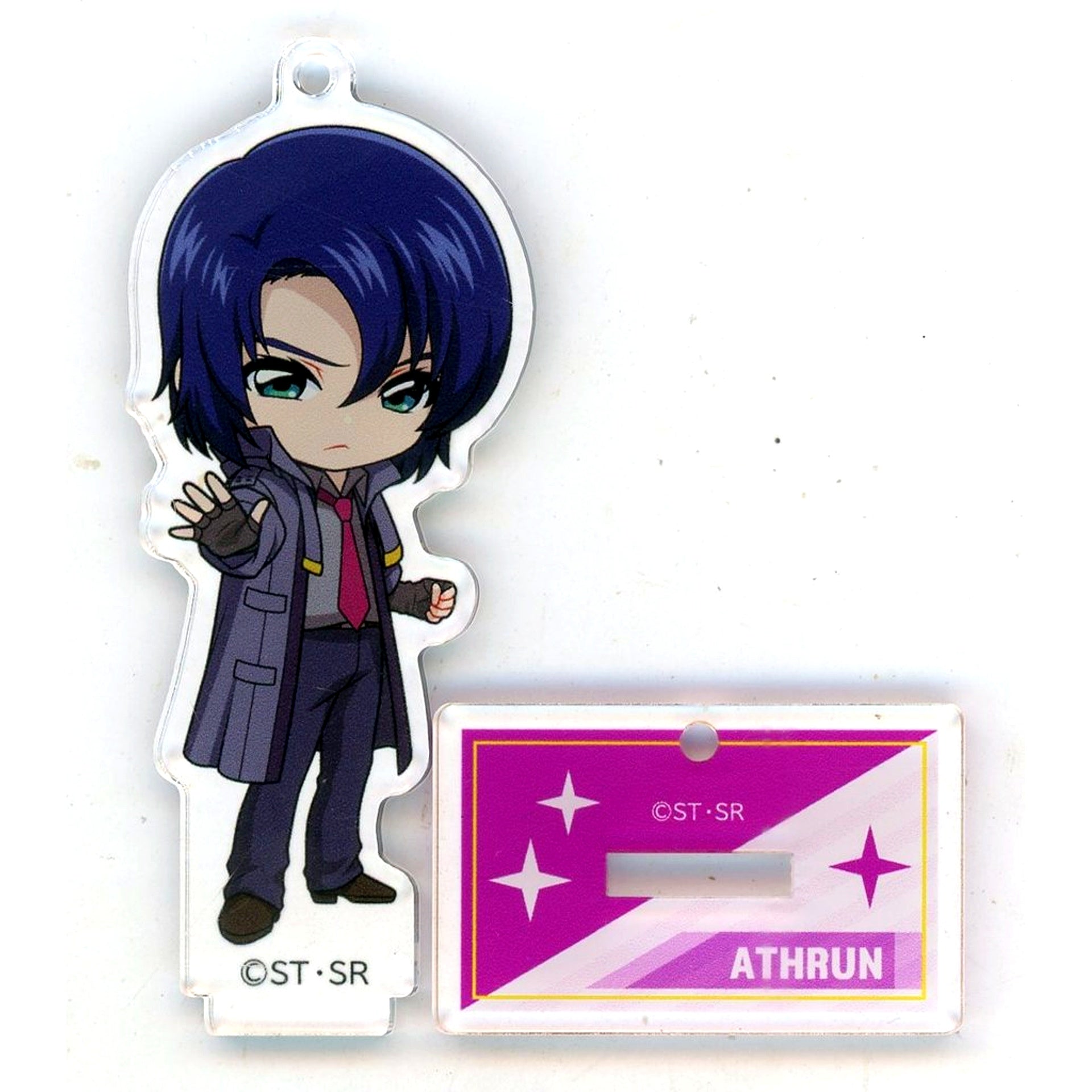 Athrun Zala Mobile Suit Gundam SEED FREEDOM Test-mini- Acrylic Stand Keychain [USED]