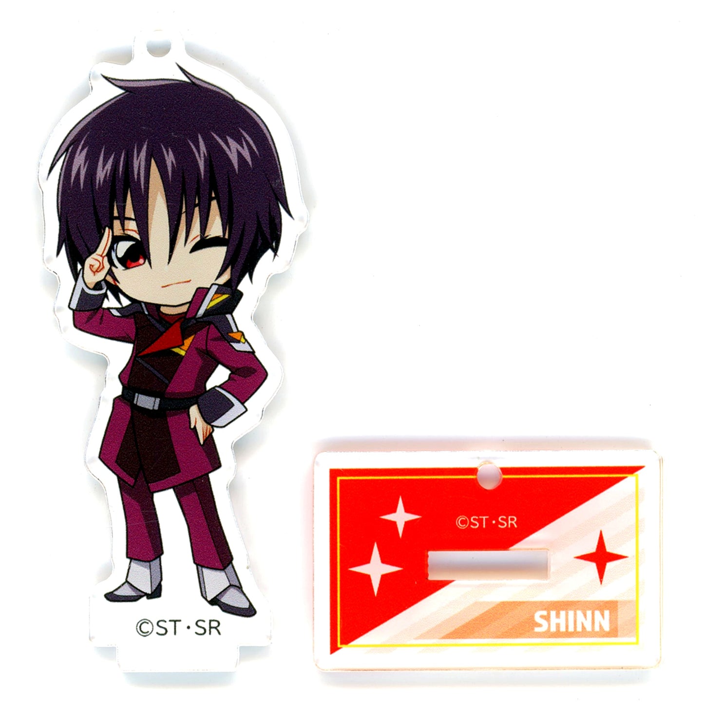 Shinn Asuka Mobile Suit Gundam SEED FREEDOM Acrylic Stand Keychain Certification-mini- [USED]