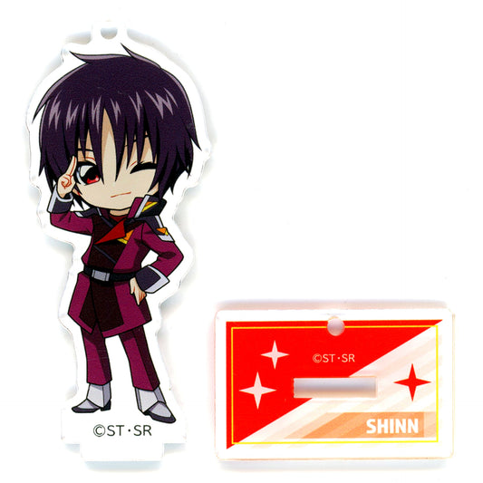 Shinn Asuka Mobile Suit Gundam SEED FREEDOM Acrylic Stand Keychain Certification-mini- [USED]