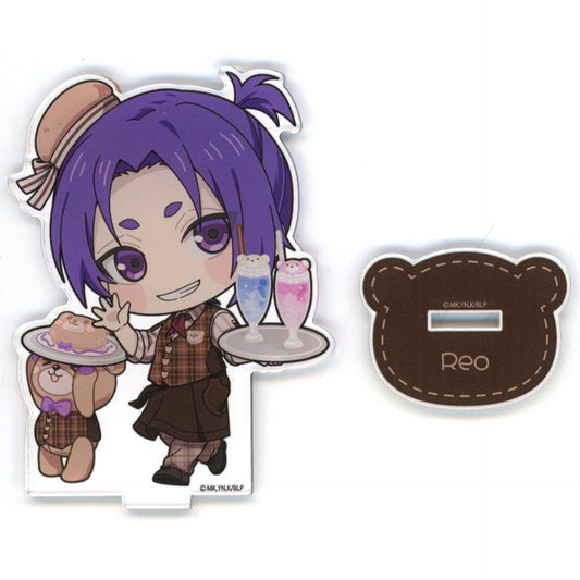 Reo Mikage Mini Character Acrylic Stand Bear Cafe Ver. Blue Lock x CHARACHA Welcome to KUMA CAFE in FavoteriA [USED]