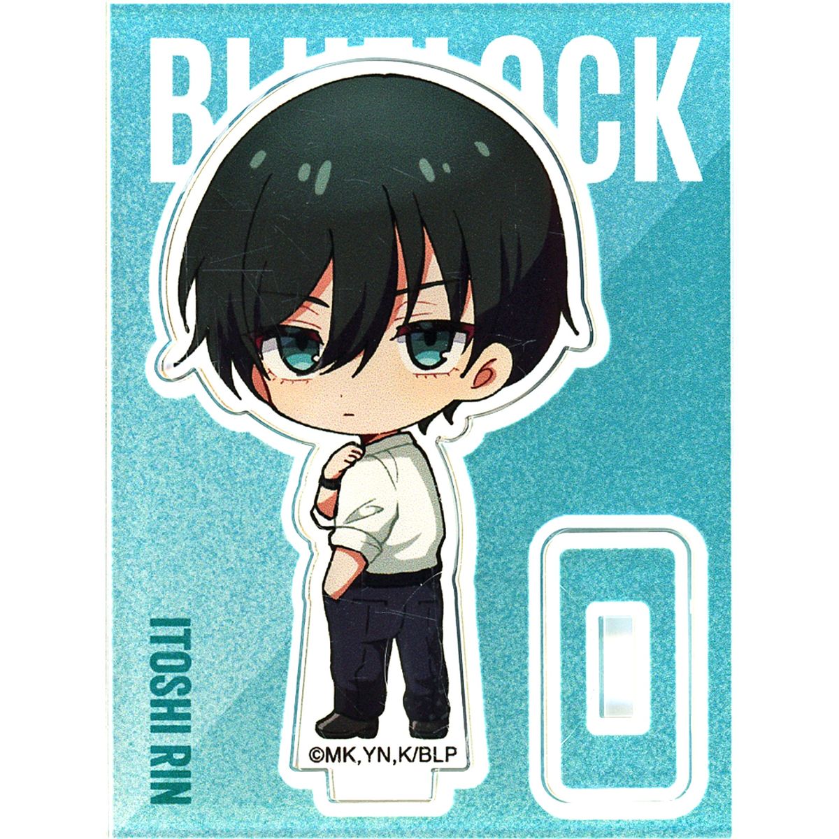 Rin Itoshi Blue Lock in SWEETS PARADISE Enoshima Beach House Trading Acrylic Stand [USED]