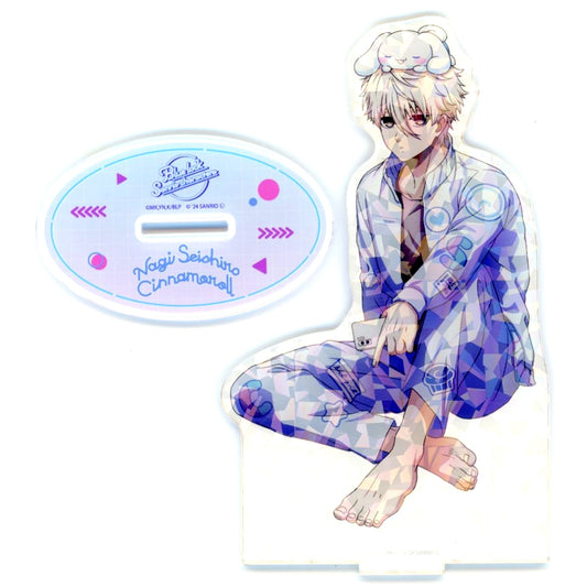 Seishiro Nagi x Cinnamoroll Hologram Acrylic Stand Blue Lock x Sanrio Characters [USED]