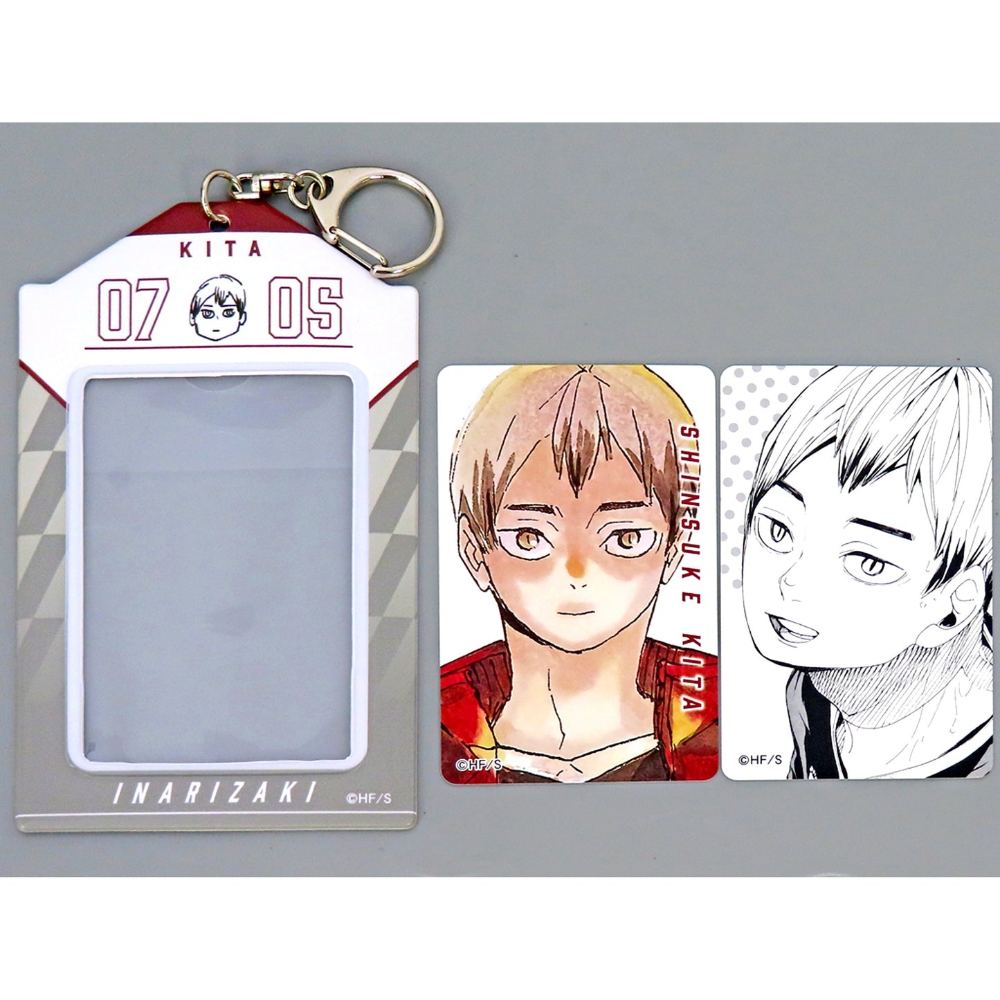 Shinsuke Kita Birthday Card Keychain with 2 Special Cards 2024 Haikyu!! [USED]