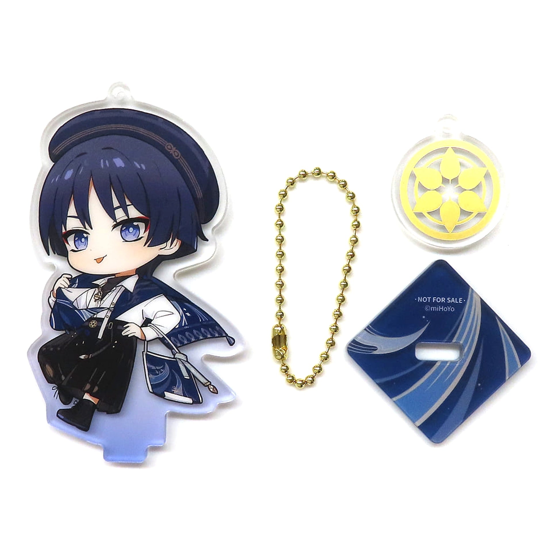 Genshin Wanderer Acrylic Stand Keychain Bonus for Purchasing Eligible Items from the Character Image Apparel Series Acrylic Stands [USED]
