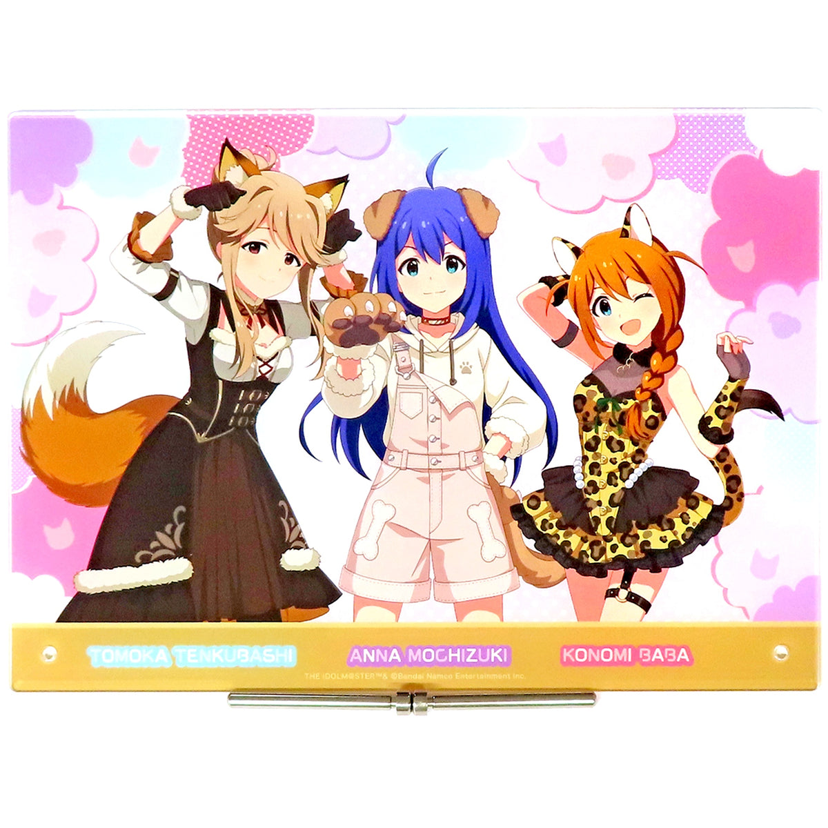 Anna Mochizuki & Tomoka Tenkubashi & Konomi Baba Acrylic Art Panel The Idolmaster Million Live! [USED]